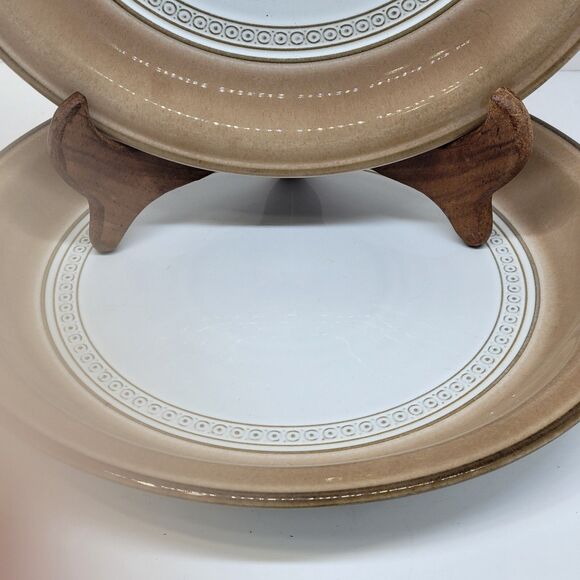 Denby Langley  Seville 10 3/4" Dinner Plates Set of 2 - Picture 4 of 10